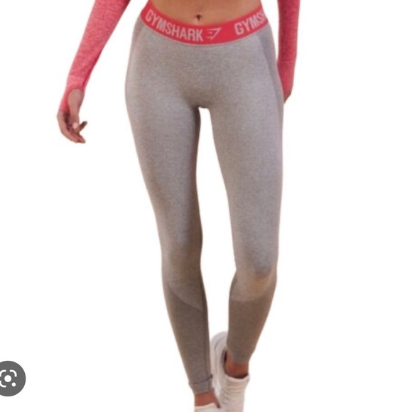 GymShark Flex Leggings Contoured 2 Tone Gray - Picture 5 of 5